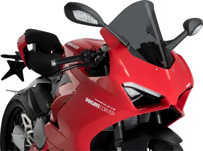 Immagine prodotto di Cupolino PUIG r-racer fumè scuro omologato ABE per Ducati