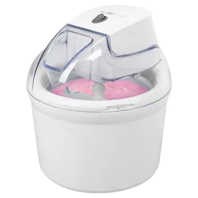 Produktbild von Clatronic Eismaschine |1500 ml | Sorbet, Eiscreme, Frozen Joghurt | Zubereitungszeit: 20-40min | Nachfüllöffnung | Kältespeicher | ICM 3764
