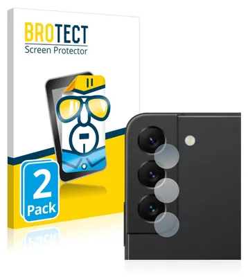 Produktbild von 2x Für Samsung Galaxy S22 5G (NUR Kameraschutz) Schutzfolie BROTECT Displayschutz Display Schutz Folie Klar Transparent