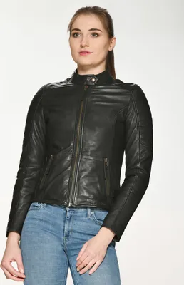 Produktbild von Mustang Lederjacke Larry Damen black XS