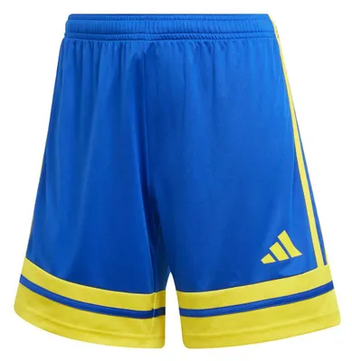 Imagen del producto de Pantalones cortos adidas Squadra 25 (para mujer), talla S, color azul real/amarillo