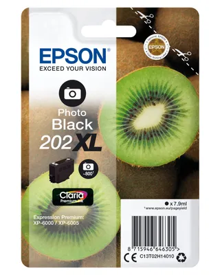 Image de Epson Tray No.202 XL - T02H1 (Photo noire)