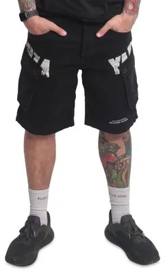 Zdjęcie produktu dla Spodenki męskie Yakuza Bump Cargo Shorts, czarny, 33W