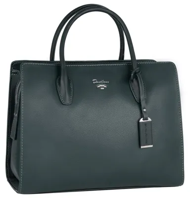 Produktbild von David Jones - Damen Große Handtasche Henkeltasche - Tote Shopper Kunstleder - Schu