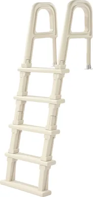 Obrázek produktu pro Bazénový žebřík VEVOR, 5 stupňů, sklon 75°, nosnost 136 kg, vhodný pro 122-137 cm velké nadzemní i zapuštěné bazény pro vnitřní i venkovní použití