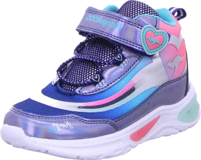Produktbild von KangaROOS Mädchen Sneaker 23504-28, 23504-29, 23504-30, 23504-31, 23504-32, 23504-33, 23504-34, 23504-35 KGR-00050 rainbow 35