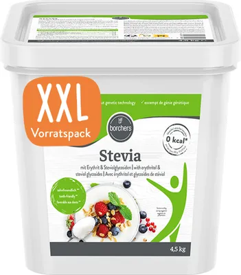 Produktbild von BORCHERS Schugga green, Kristalline Streusüße, Stevia-Erythrit 4,5kg