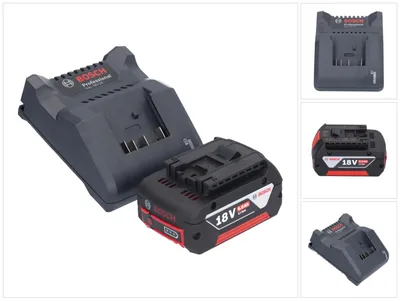 Zdjęcie produktu dla Ładowarka Bosch GAL 18V-20 10,8 - 18 V 2 A ( 2607226281 ) + 1x akumulator GBA 18 V 5,0 Ah ( 2607337069 )
