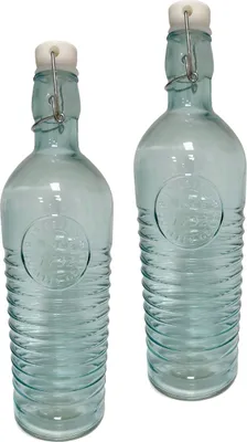 Produktbild von Glasflaschen1732 mit Bügelverschluss 1000ml  - 2 Stück
