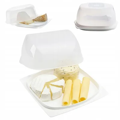 Produktbild von Tupperware Cheesmart Behälter für Käse und Wurst 20x20x10cm