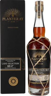 Image de Planteray Rum LANDS SELECTION 12 Years Old Moscatel Cask Finish 46,6% Vol. 0,7l en boîte cadeau