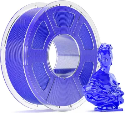Obrázok produktu pre Filament pre 3D tlačiarne, materiál PETG, vysokorýchlostná tlač, modrá