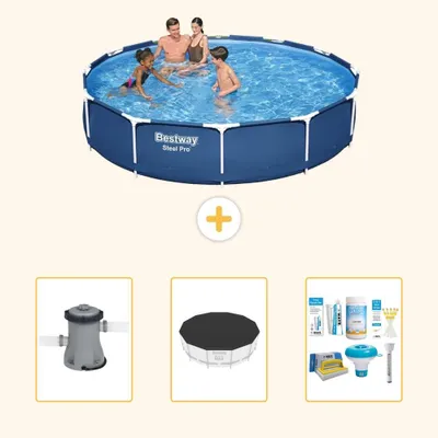 Produktbild von Bestway Steel Pro Rund - 366x76 cm - 4-teilig S22747