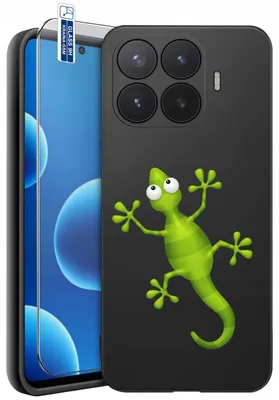 Productafbeelding van Beschermhoezen voor de Xiaomi 17T – Designs | Mat siliconen hoesje + 9H-glas