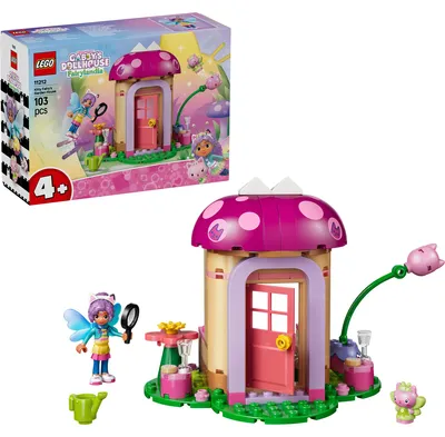 Obrázek produktu pro LEGO Zahradní dům Víly kočičky, Sada na stavění, 4 rok/roky, Plast, 103 kusů, 256 g
