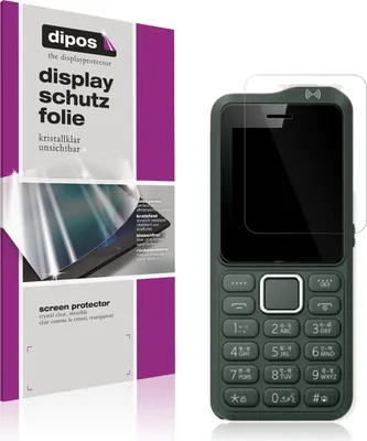 Produktbild von 4x Schutzfolie für Itel King Signal klar Displayschutzfolie Folie Display Schutz dipos