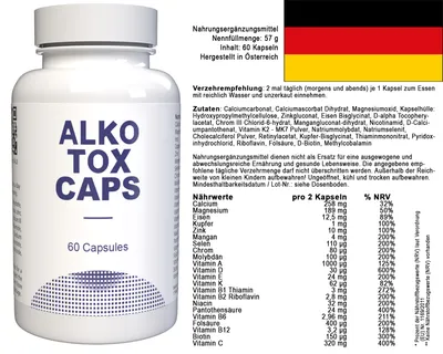Image de Alkotox Caps - 60 Gélules