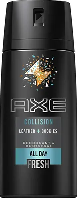 Image de Axe Deodorant Bodyspray Collision Leather+Cookies 150ml