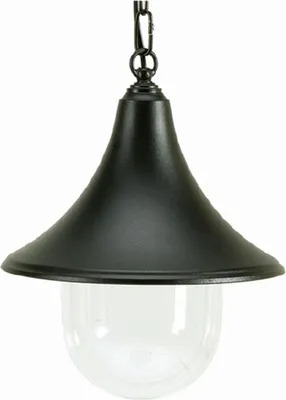 Obrázek produktu pro Venkovní závěsné svítidlo Ø 25 cm E27 IP43 černé nádvoří terasa hliník rustikální venkovní lampa