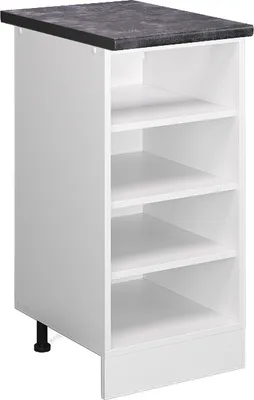 Produktbild von Küchenregal Vicco R-Line Weiß 40 cm , AP Anthrazit, Model 46556