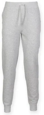 Produktbild von Skinnifit Herren Slim Trainingshose RW4743 (2XL) (Hellgrau)