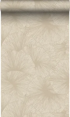 Obrázok produktu pre Origin Wallcoverings tapeta 3D vzor listy béžová 53 cm x 10,05 m