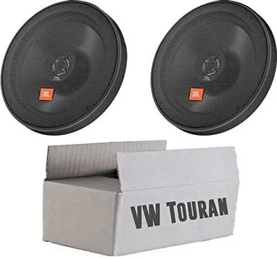 Produktbild von JBL STAGE2 624 | 2-Wege | 16,5cm Koax Lautsprecher - Einbauset passend für VW Touran 1 Front - justSOUND