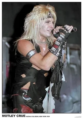 Image de Motley CRUE - New York 1984 - Affiche Poster - 59x84cm