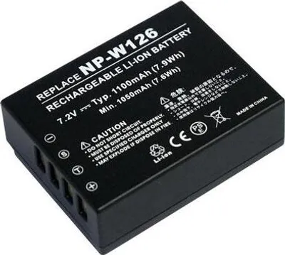 Obrázek produktu pro Baterie kompatibilní s fotoaparátem FUJIFILM FinePix HS50EXR NP-W126 NP-W126S