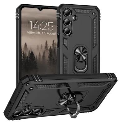 Produktbild von Armor Outdoor Handyhülle für Samsung Galaxy A16 / A16 5G Handy Panzer Case Cover Schutzhülle Farbe: Schwarz