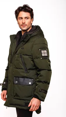 Obrázok produktu pre Stone Harbour warm Herren Winterjacke Parka Outdoor Luxus Doppel Kapuze Tahaa Olive Gr. 52 - XL