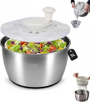 Obrázok produktu pre RVS – odšťavovač šalátov, objem 5 litrov
