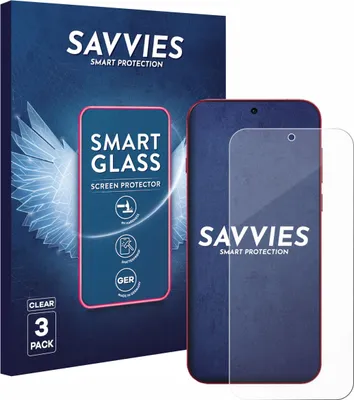 Produktbild von 3x Savvies Schutzglas Folie für Oppo Find X9 9H Panzer Schutzfolie Glas Displayschutz klar transparent