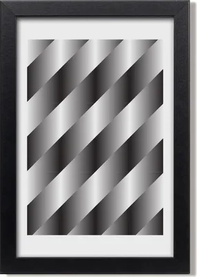 Produktbild von Bild 20x30 MDF-Rahmen, Wandkunst Abstraktion Streifen