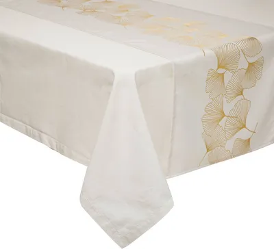 Obrázek produktu pro Běhoun na stůl se zlatým vzorem, 45 x 200 cm