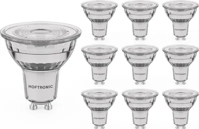Produktbild von hoftronic GU10 LED-Spot 4W 345lm 2700K dimmbar 10er Set