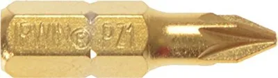 Productafbeelding van Schacht, bit, punt 1/4/25 mm, PZ2, tin, 2 stuks - I-10504402