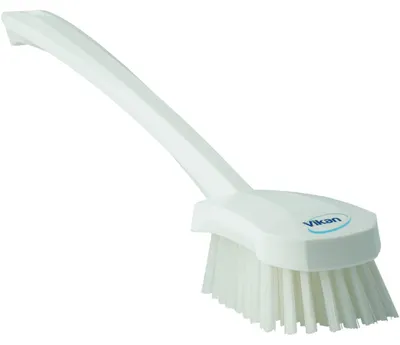 Immagine prodotto di Spazzola per lavaggio VIKAN con manico lungo, dura, completamente conforme alle norme HACCP 5-bianco