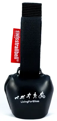 Produktbild von swisstrailbell® "Mexico Edition" Deep Black: White Evolution, schwarzes Band
