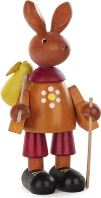 Produktbild von Osterhase Wanderer Höhe 11cm NEU