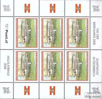 Produktbild von Briefmarken Österreich 2008 Mi 2767Klb Kleinbogen (kompl.Ausg.) gestempelt Tag der Briefmarke
