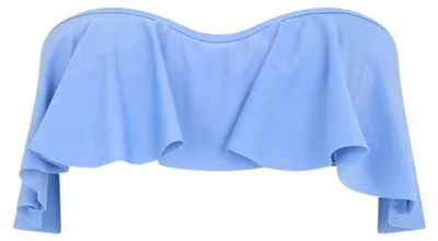 Productafbeelding van Brave Soul - Bikini top voor dames, bandeau model GT33290 (maat 36 EU) (blauw)