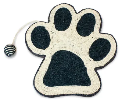Immagine prodotto di Albero per graffiare Arquivet con impronta a forma di zampa e giocattolo a forma di topo per gatti - 40 x 36 cm - Grande