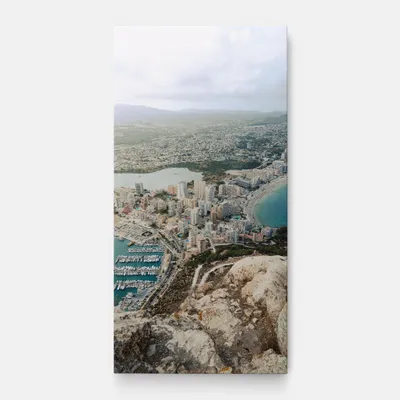 Produktbild von ARTHUB® Leinwandbild 60x120 cm, City | Wohnzimmerdekoration, Hängende Bilder, Wanddekoration, Heimdekoration, Landschaften, Berge