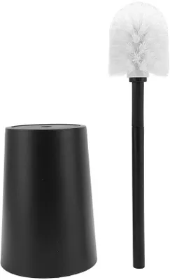 Produktbild von Toilettenbürstengarnitur mit langem Griff - Compacte Toilettenbürstenset - Einfache Handhabung - Hygienische Lösung - Toilettenbürstenset aus ABS/PP