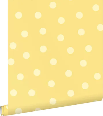 Zdjęcie produktu dla ESTAhome Tapeta kropki żółtym 50 x 900 cm