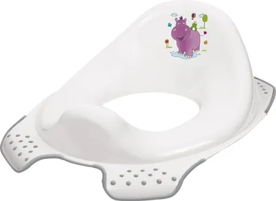 Image de keeeper 18650100012NN keeeper kids Kinder-Toilettensitz "ewa hippo", weiß