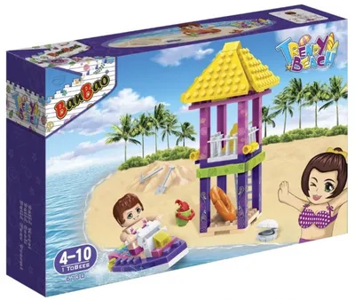 Produktbild von BANBAO Rettungsschwimmerturm 95 Stück 6130