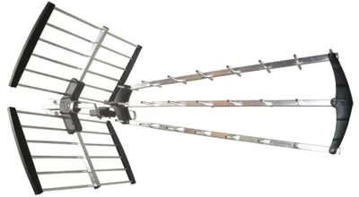 Zdjęcie produktu dla Solight HN53-LTE, Zewnętrzna, Czarny, Stal nierdzewna, 470 - 790 MHz, DVB-T, UHF, 75 Ω