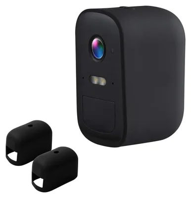 Imagen del producto de Funda de silicona impermeable, 2 unidades, para EufyCam 2C, carcasa protectora para exteriores